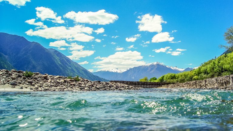 Niyang river in Tibet